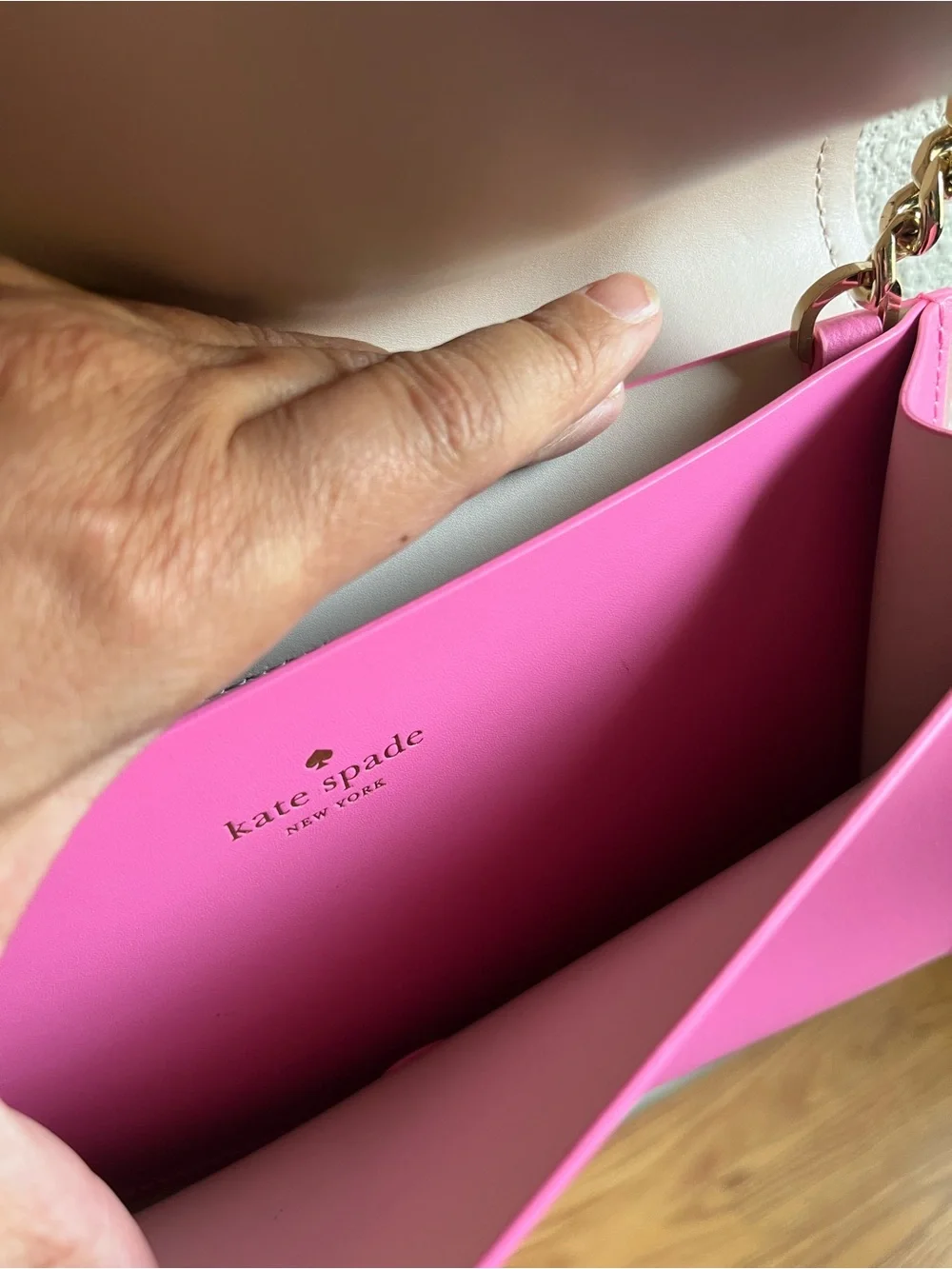 💗 Kate Spade New York Pink Leather bag NWOT ✨